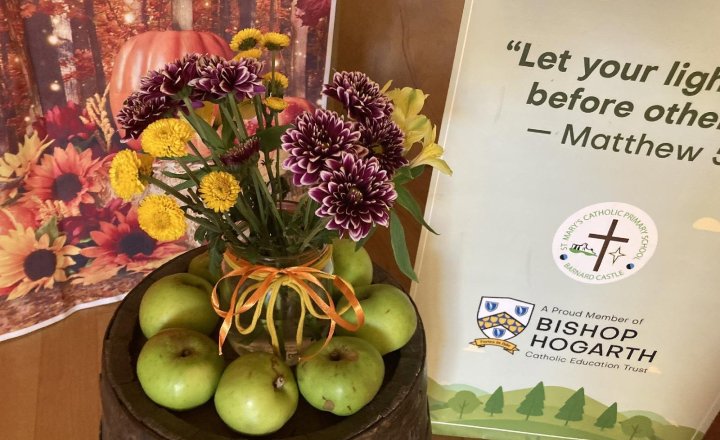 Image of St Mary’s Catholic Primary School Celebrates Harvest Thanksgiving with the Community