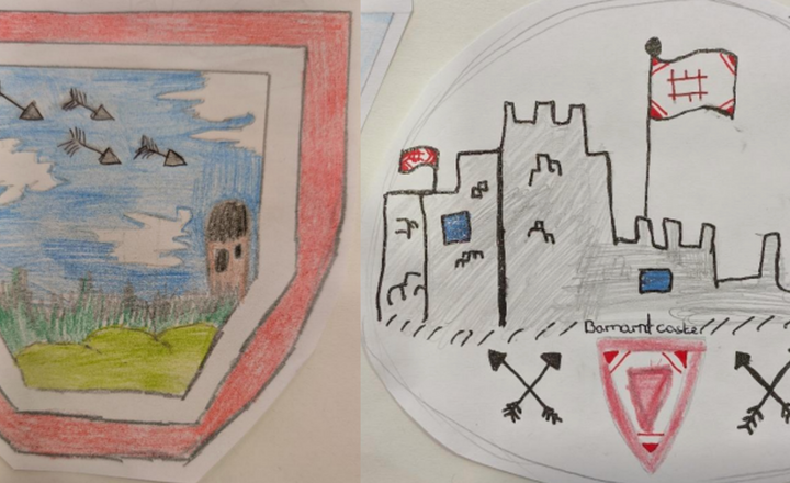 Image of Owl Class Shine in English Heritage Pin Badge Competition