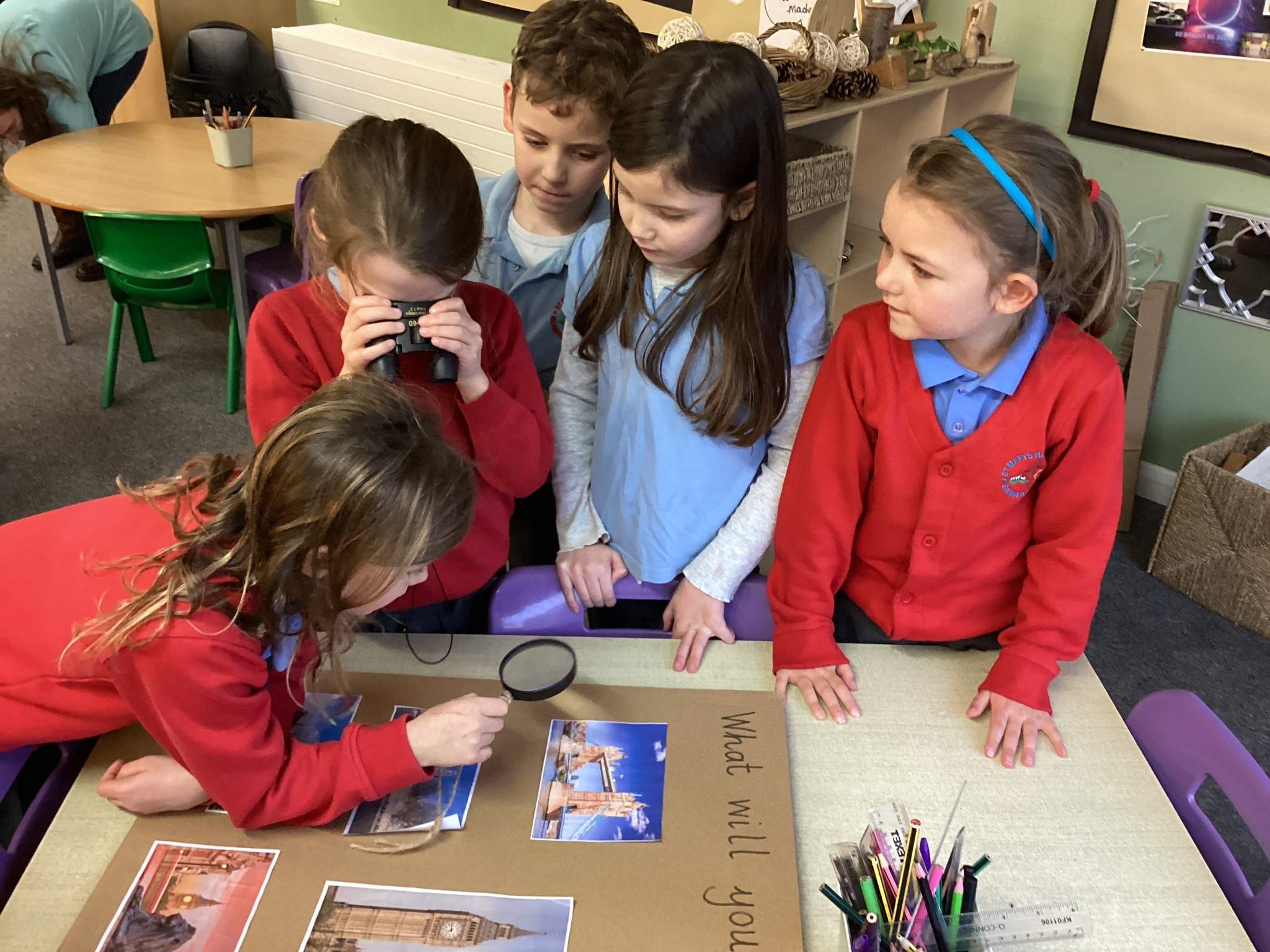 Image of Aspiring Architects at St Mary’s Catholic Primary School in Barnard Castle
