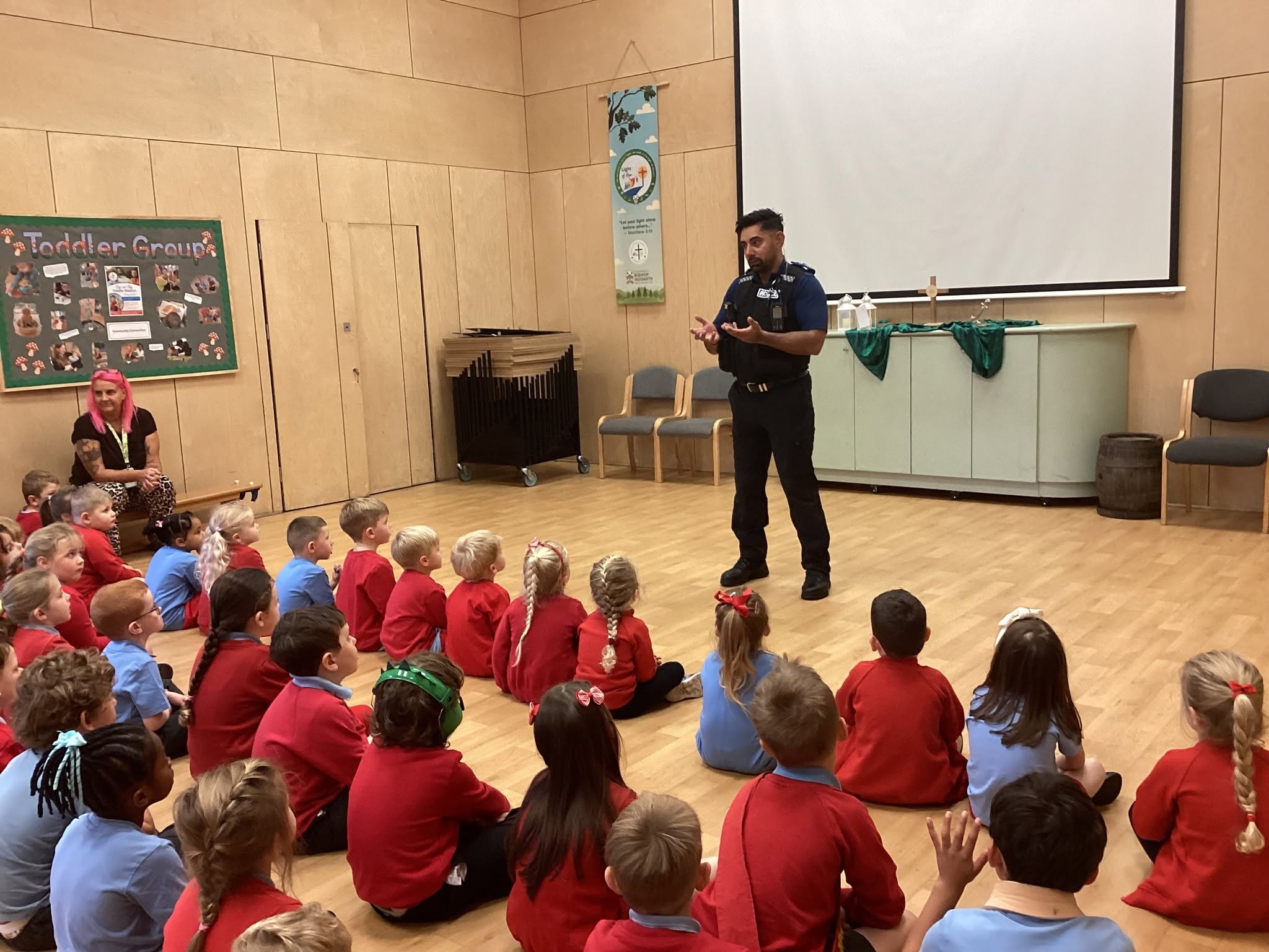 Image of St Mary's Catholic Primary School Welcomes Visit from Local Police Officer