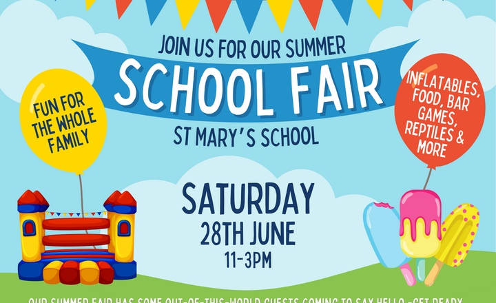 Image of St Mary's Summer Fair - Saturday 28th June