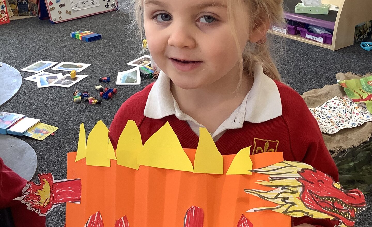 Image of Creating dragons for Chinese New Year!