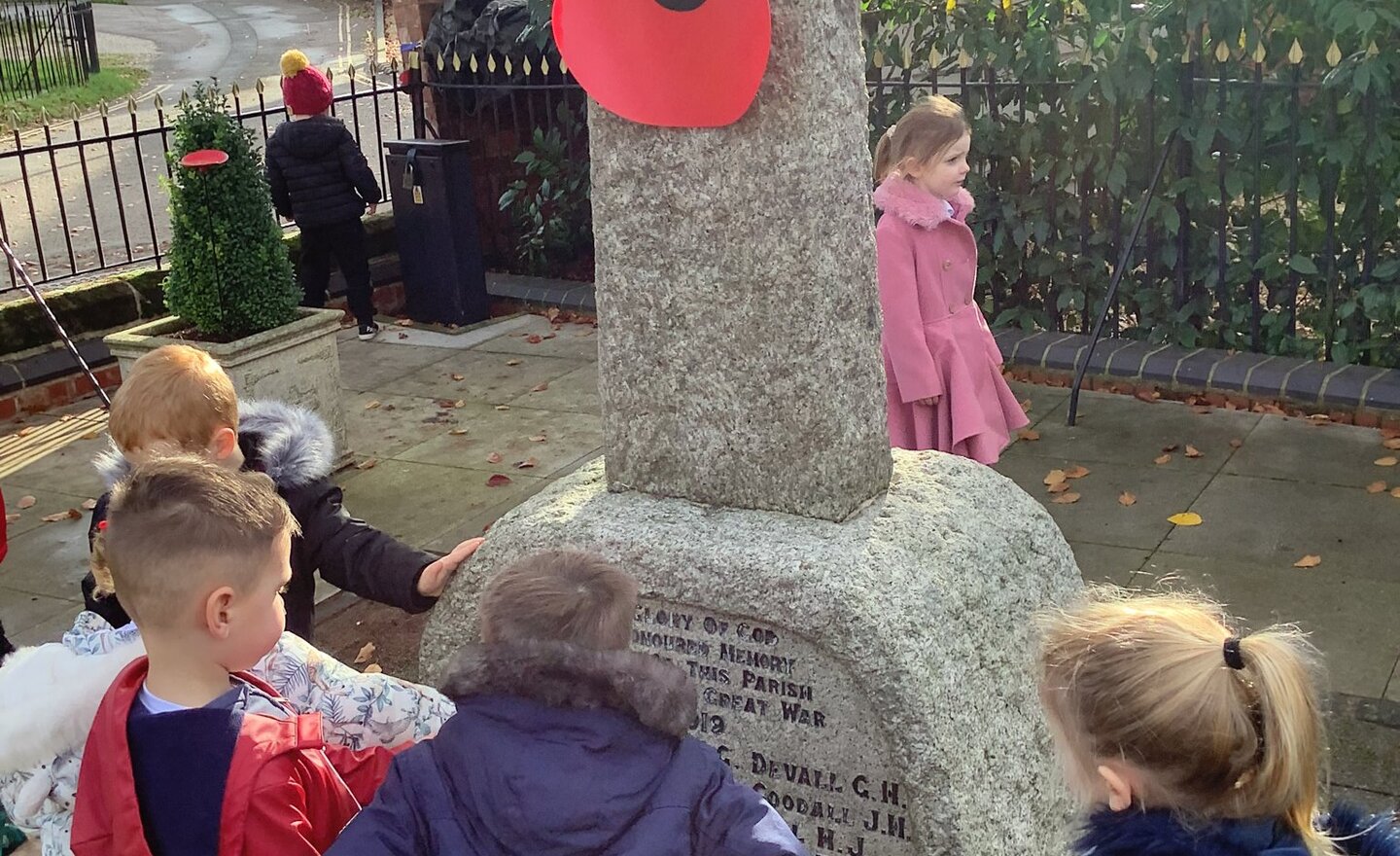 Image of We visited the memorial in Colton! 