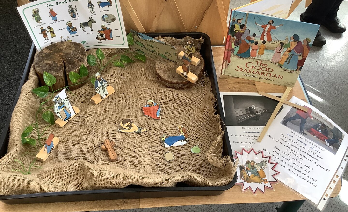 Image of Our school Bible story small World Play
