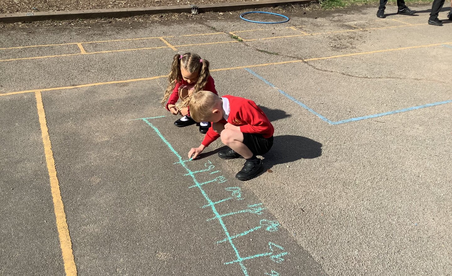 Image of Number Lines in the sunshine