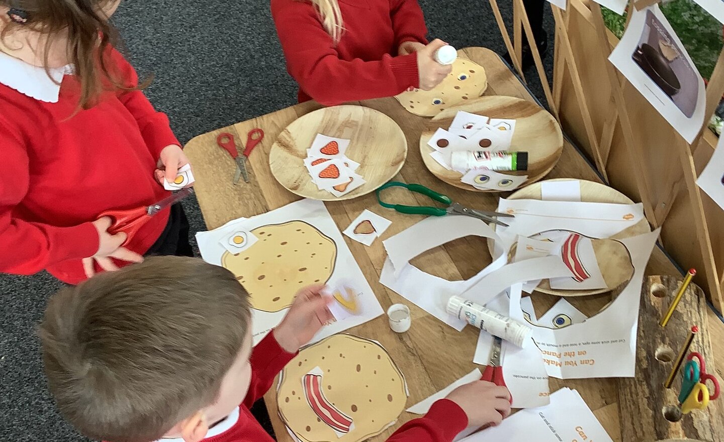 Image of We have been having a great time learning around the story The Big Pancake!