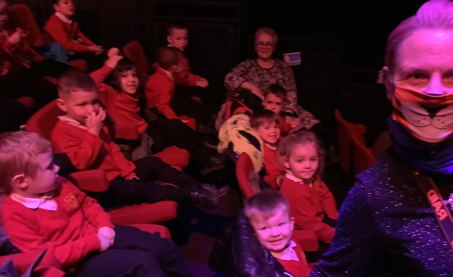 Image of We had a super time at the theatre!