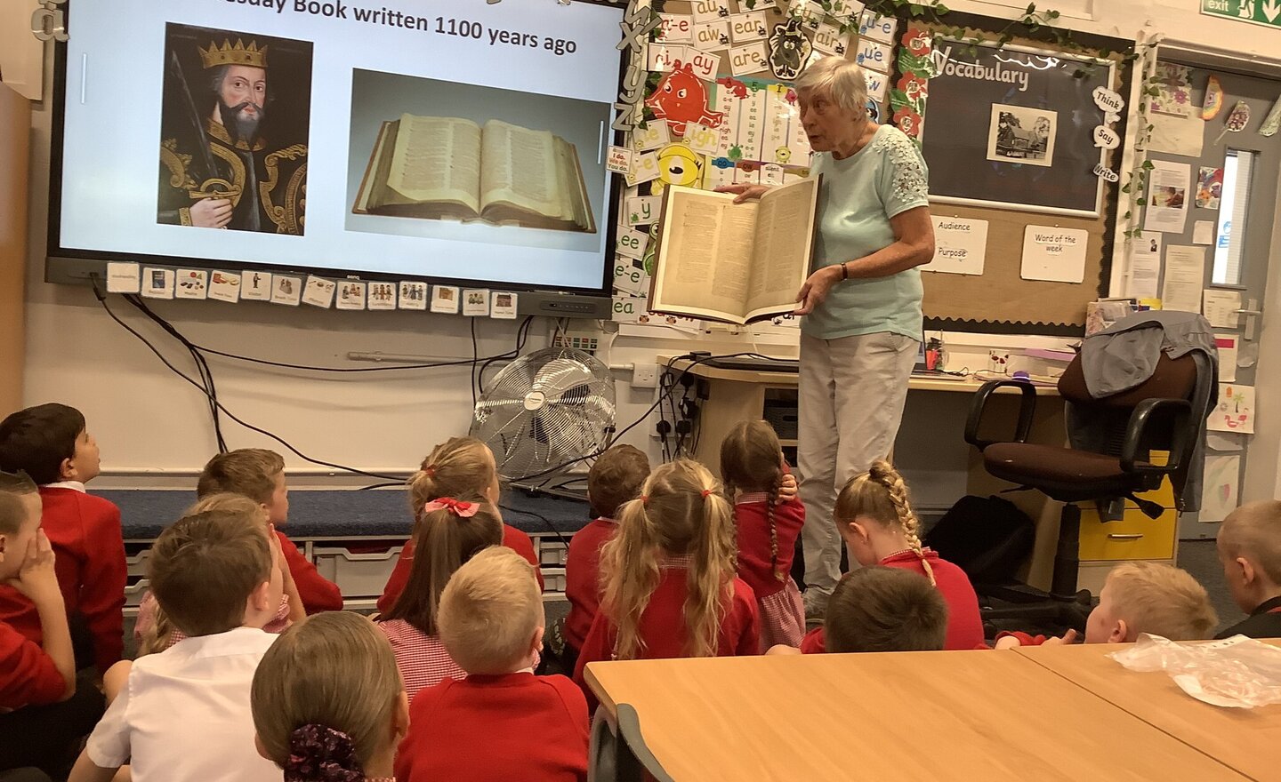 Image of Visitor in History