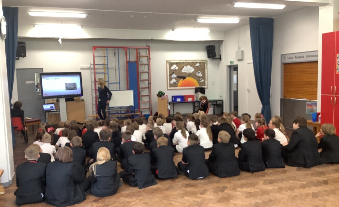 Image of We learnt more about hedgehogs with Miss Wood!