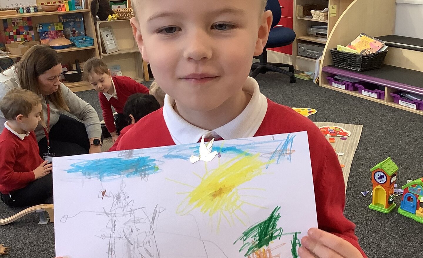 Image of Drawing St Mary’s church!