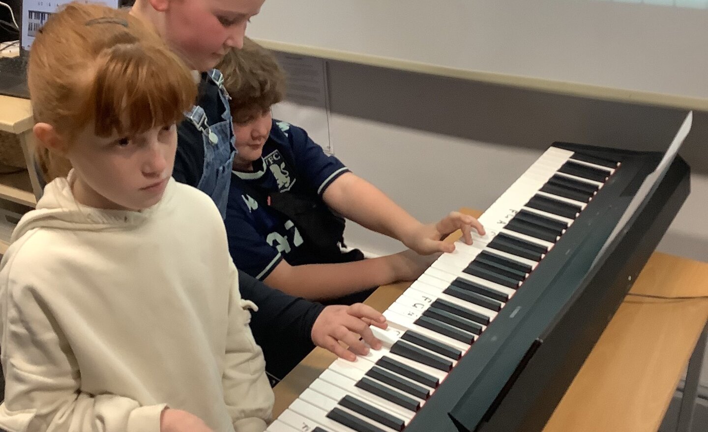 Image of Composing our own songs