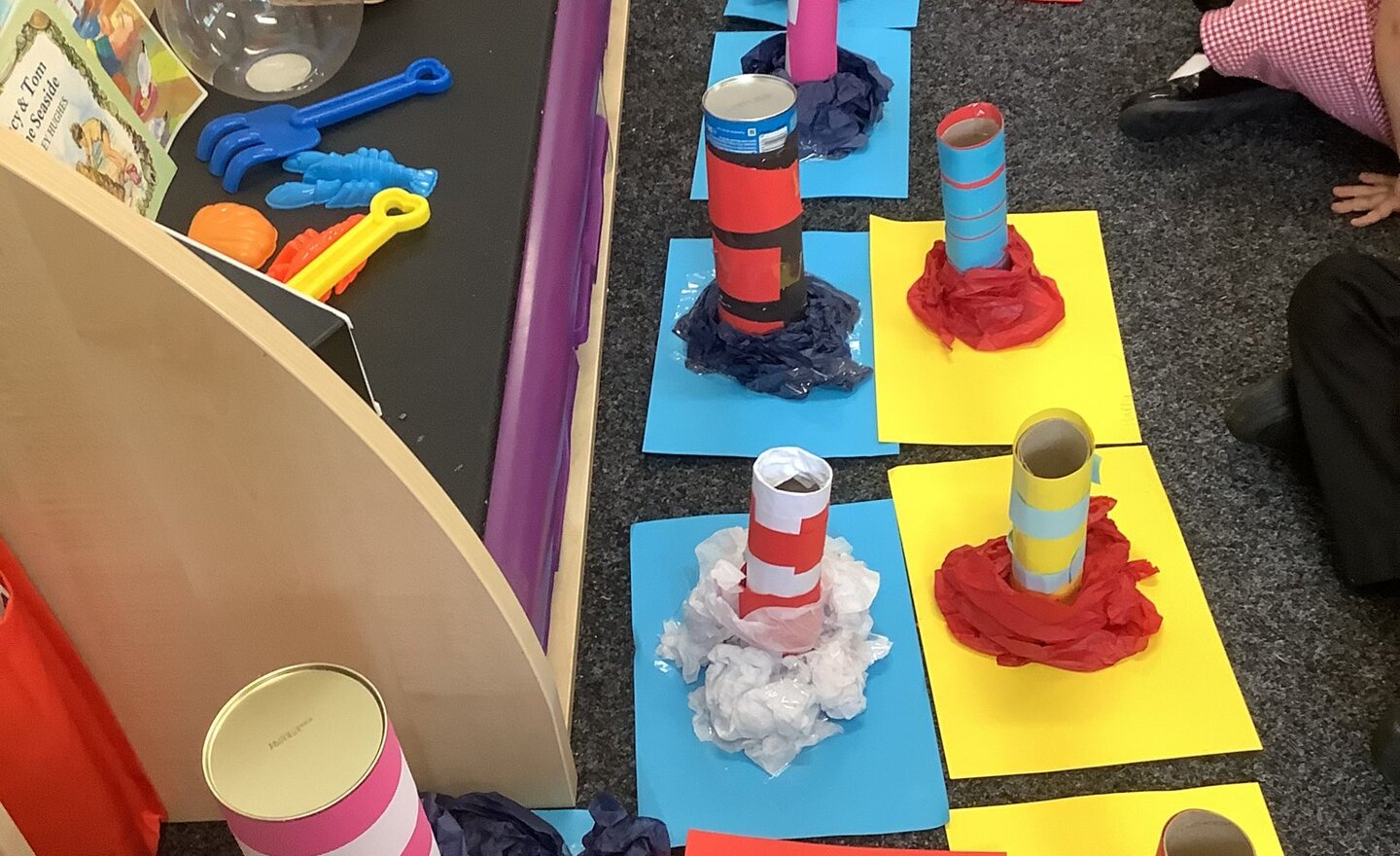 Image of Building lighthouses!