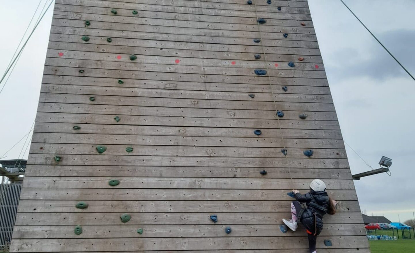 Image of Having fun climbing