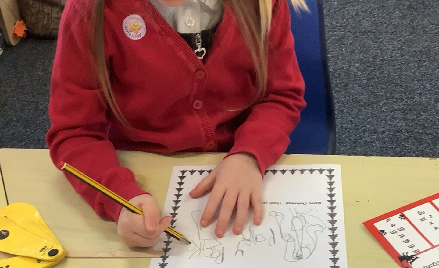 Image of We have been writing very special letters today…