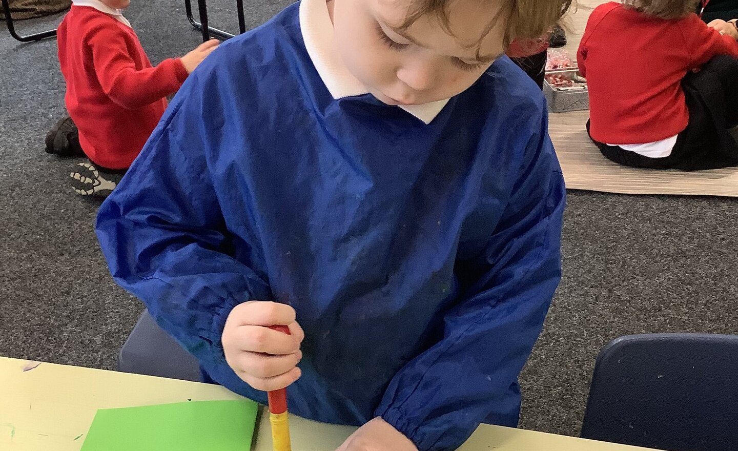 Image of Making Christmas cards!