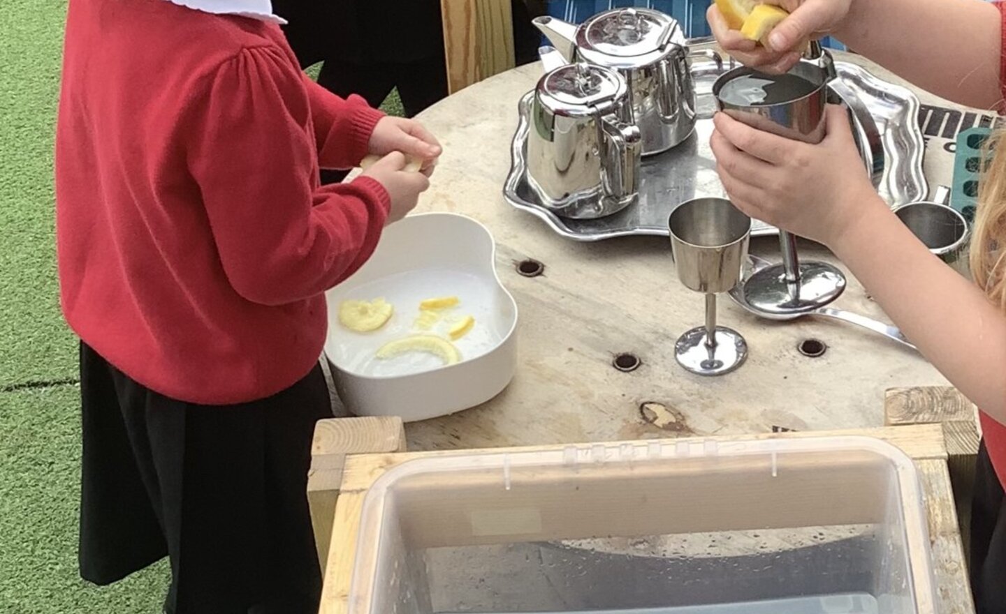 Image of We have enjoyed making lemonade! 