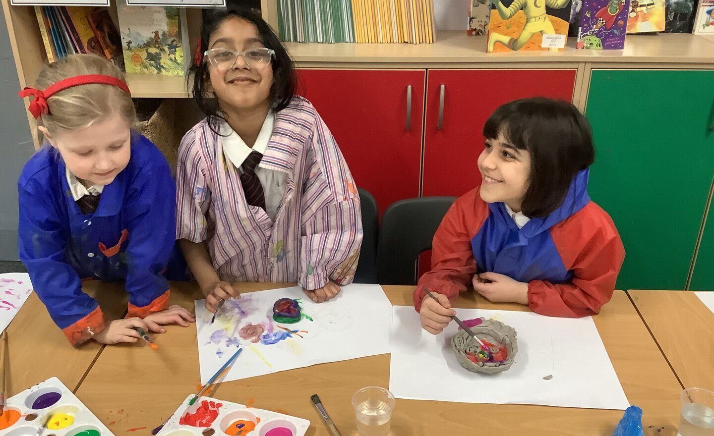 Image of Painting our pots 