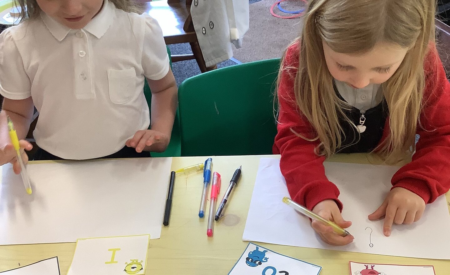 Image of Flying like eagles with our writing!