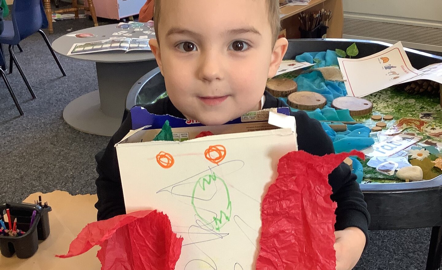 Image of Junk model dragons!