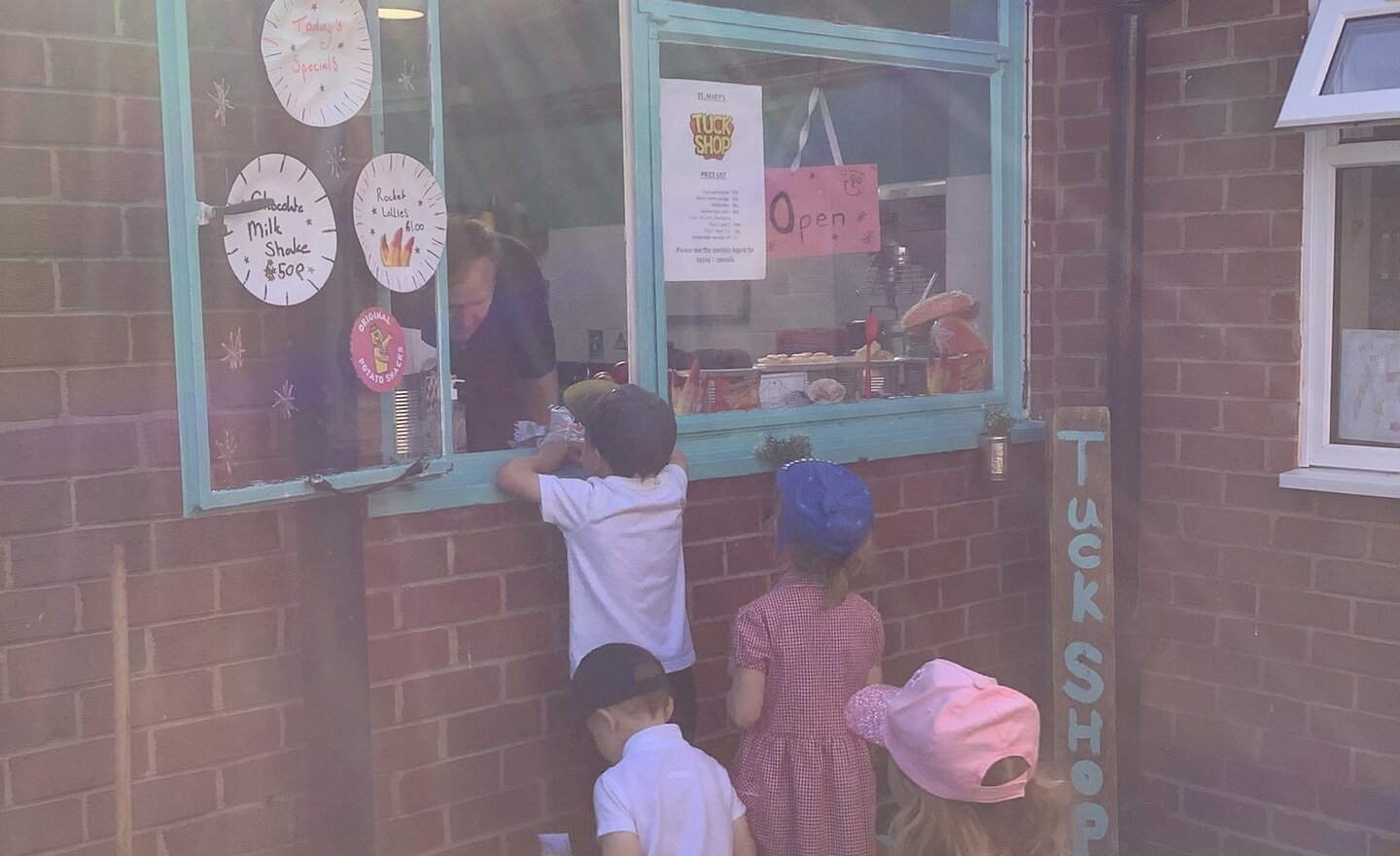 Image of Our visit to the tuck shop!