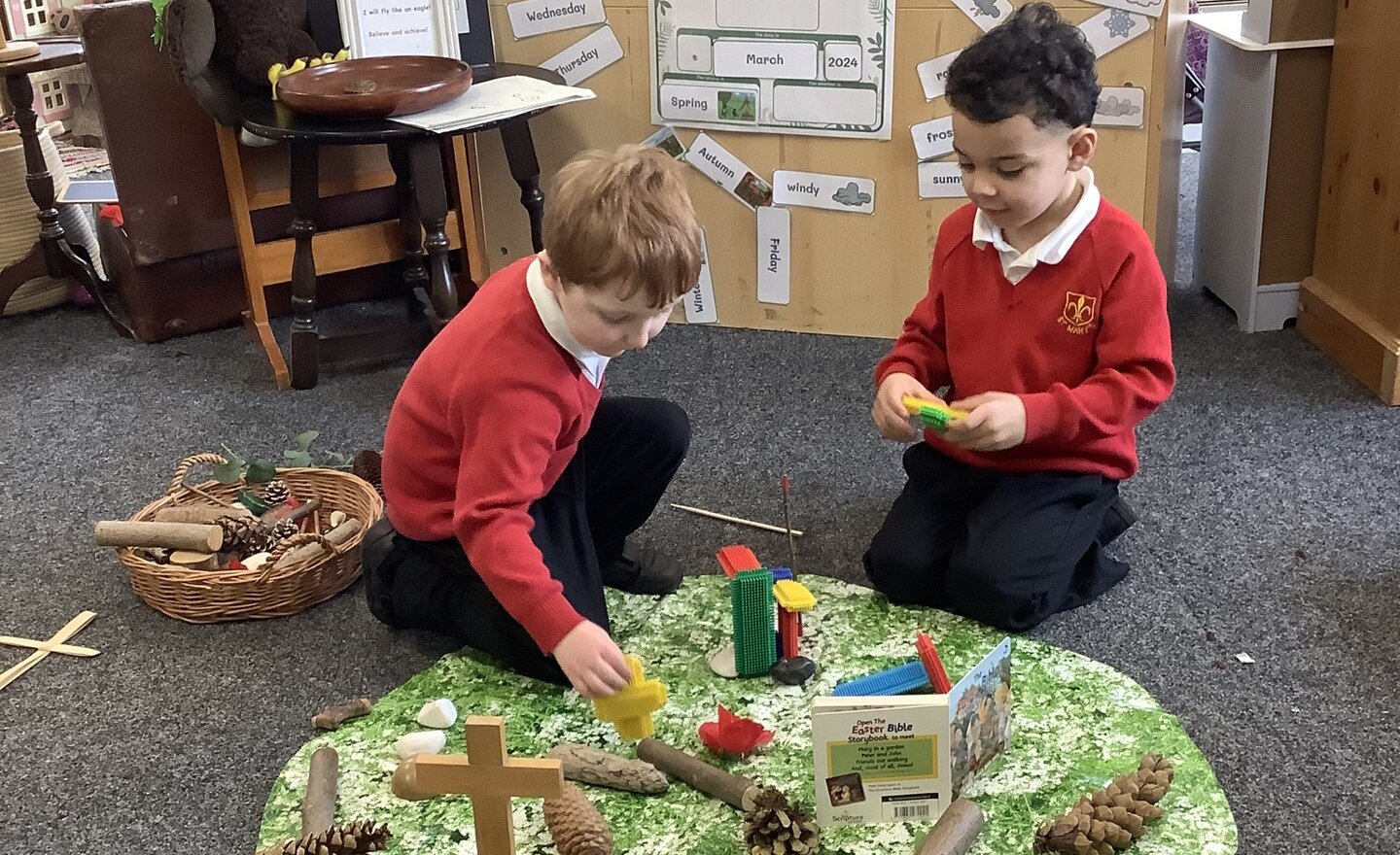 Image of Our Easter garden! 