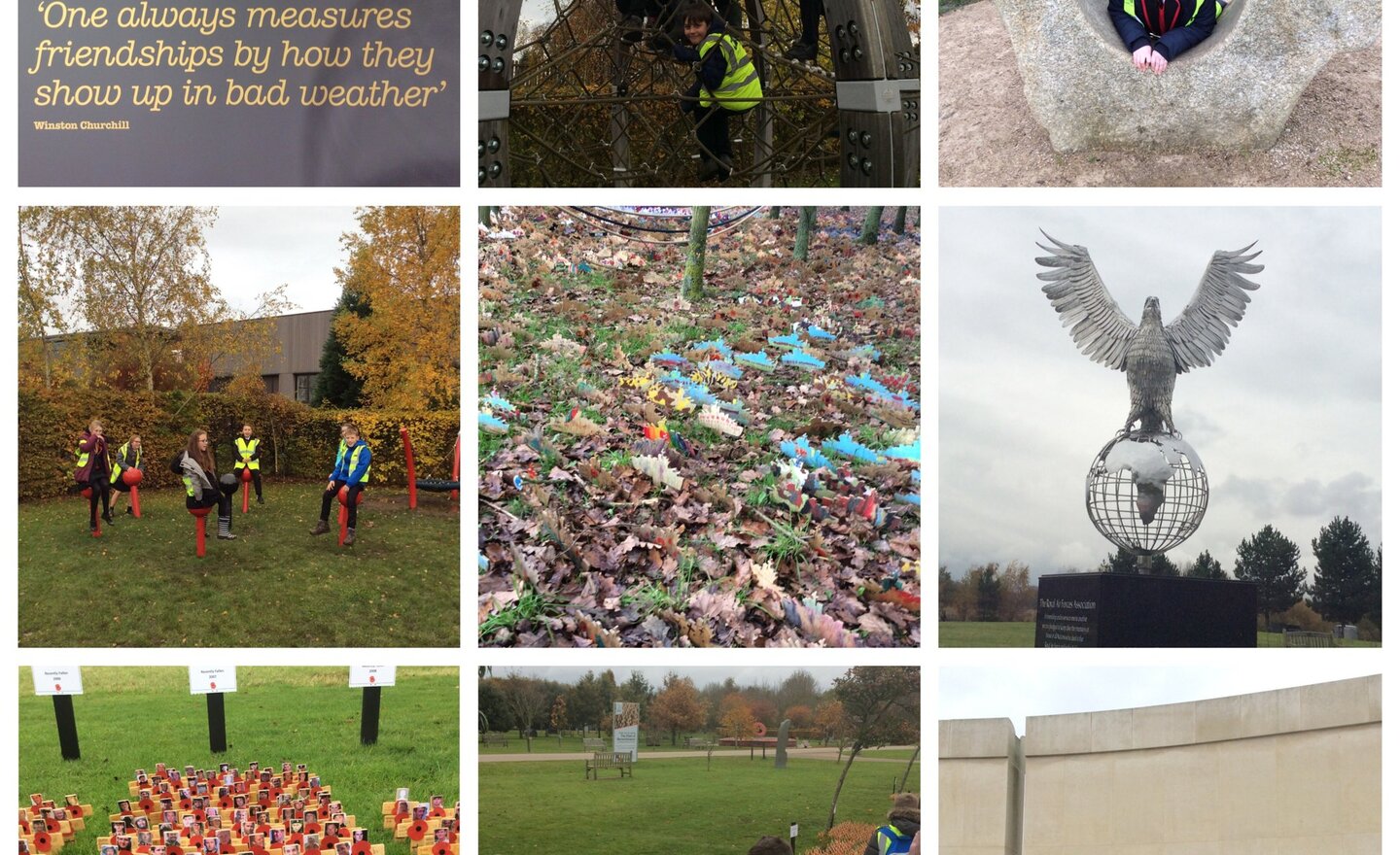 Image of A great day at The National Memorial Arboretum 
