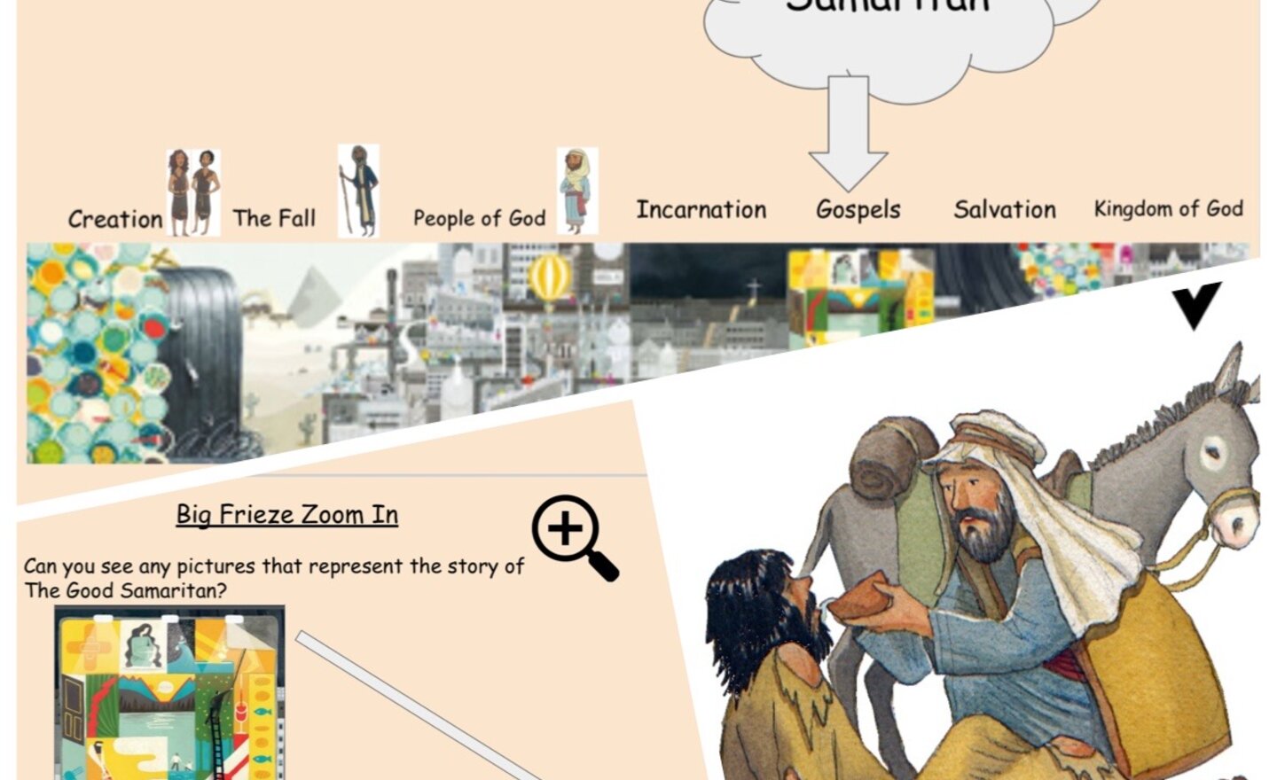 Image of Bible story worship 9.9.21