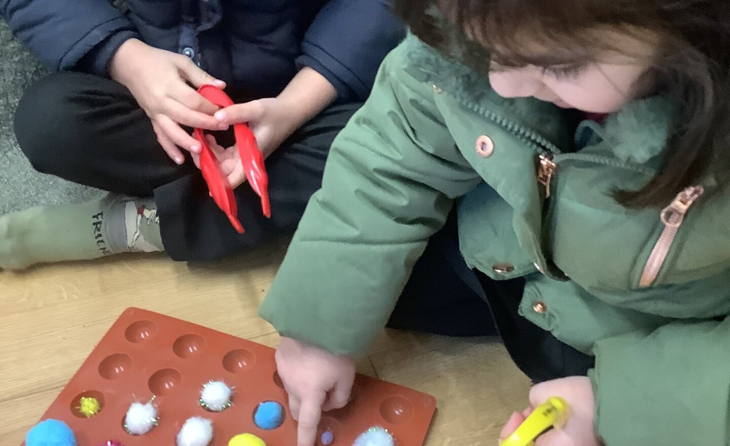 Image of Nursery have been working on their fine motor development!
