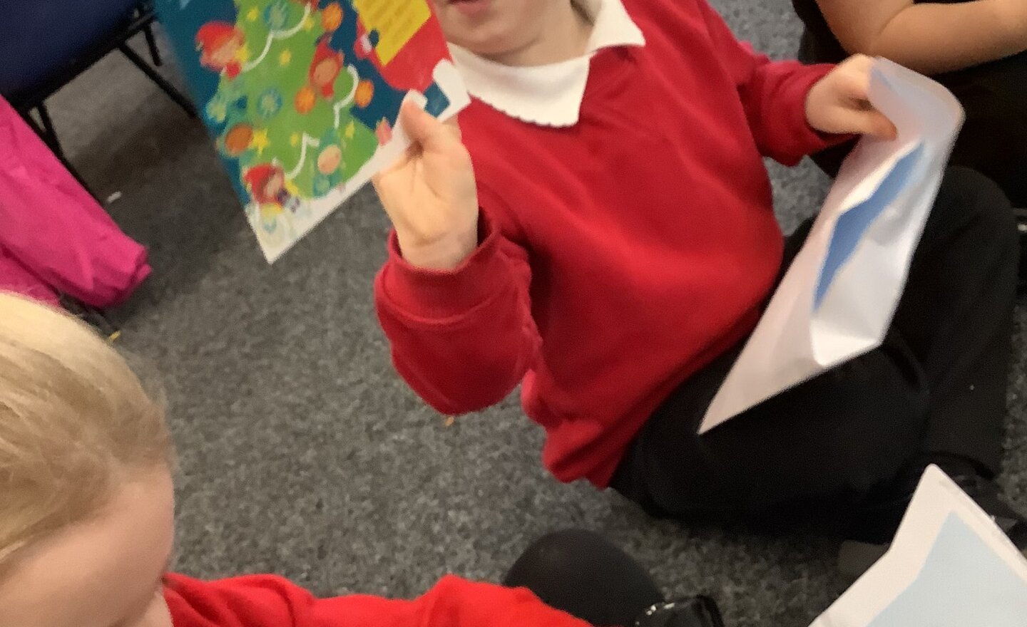 Image of We got mail from Santa!