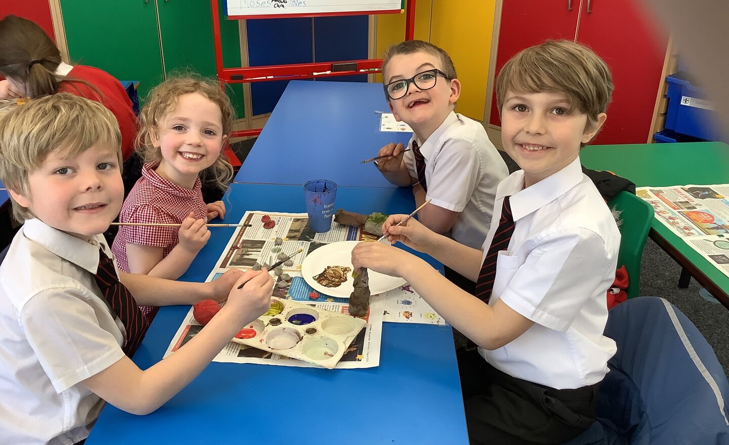 Image of Fun with paint!