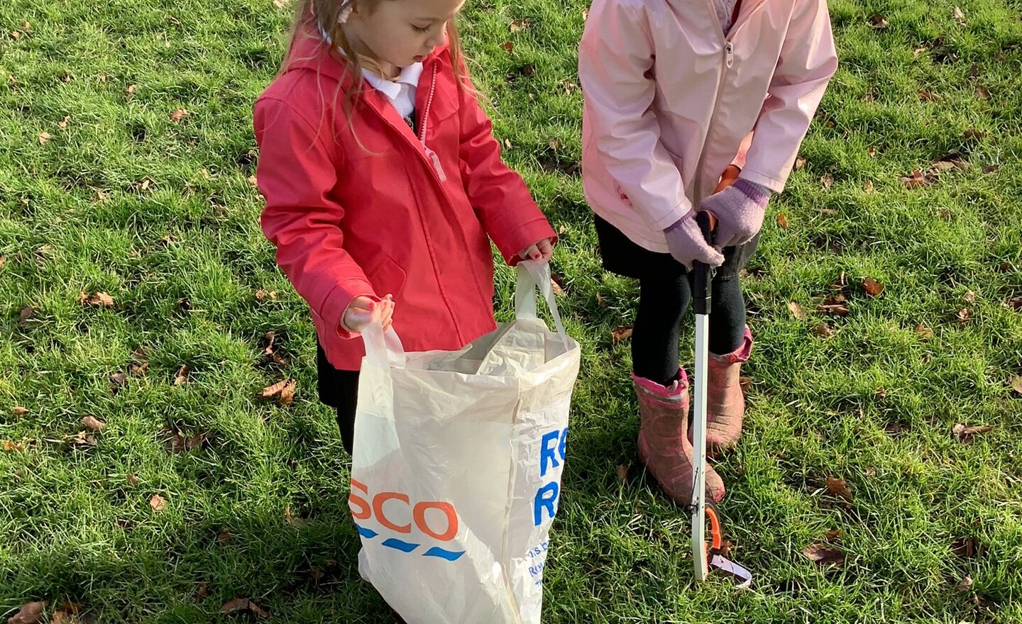 Image of Caring for the school grounds!