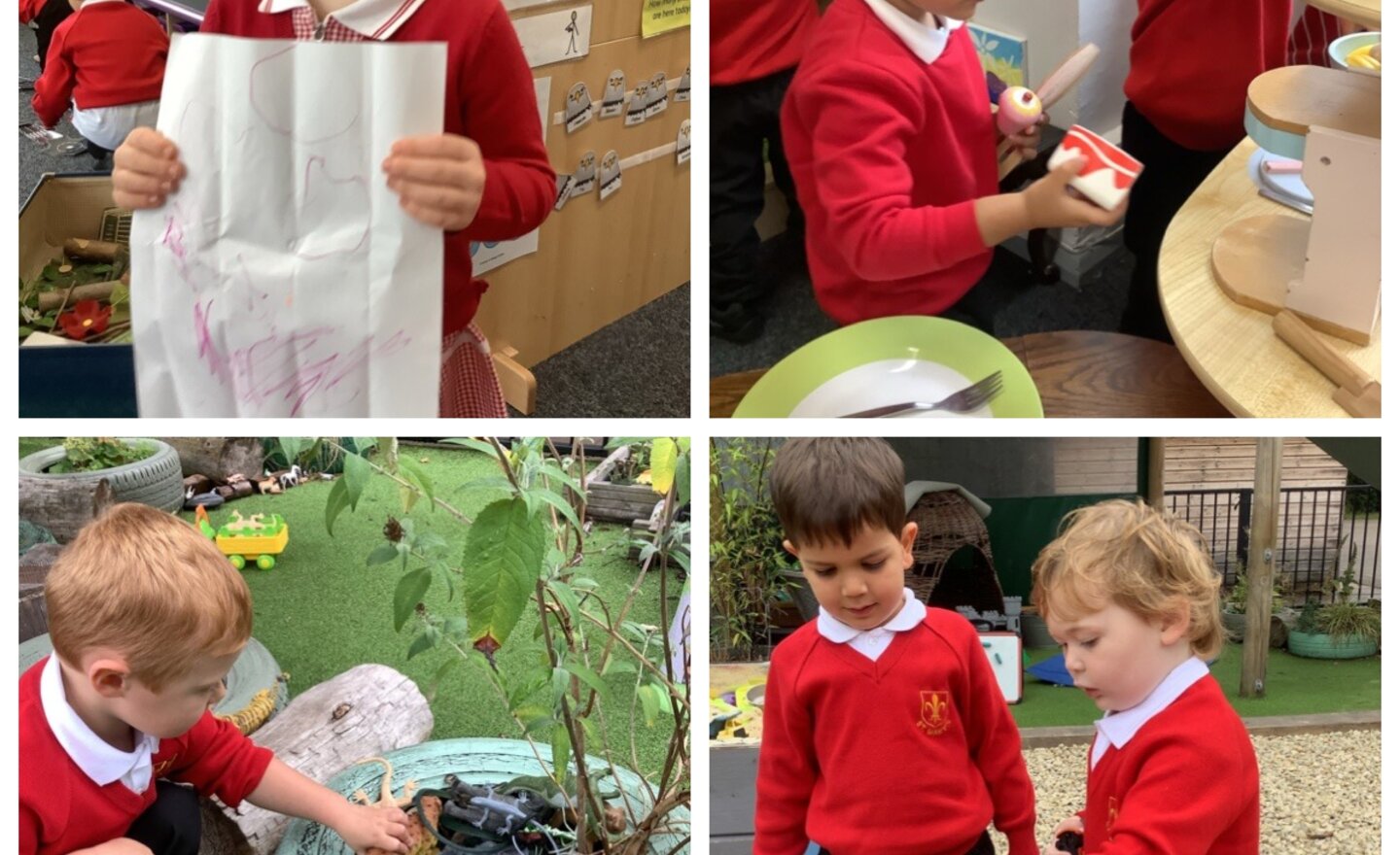 Image of Today nursery started school!