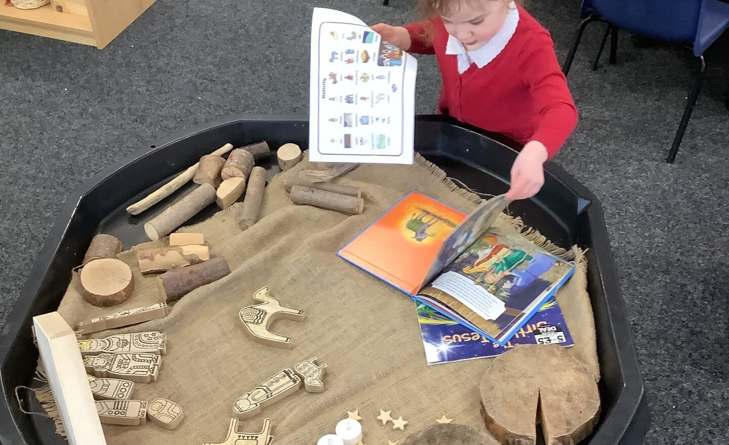 Image of Telling the story of the first Christmas!