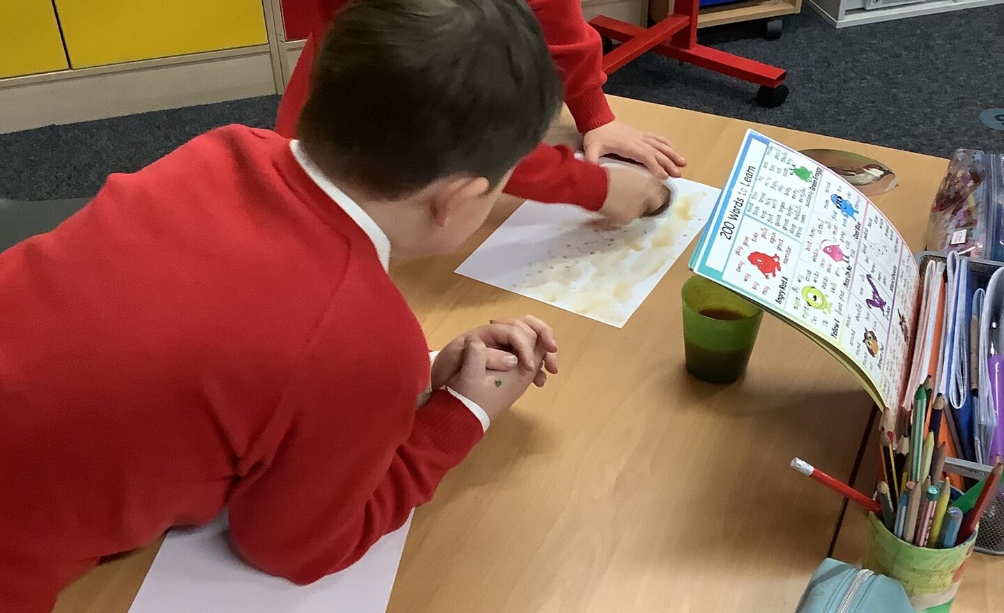 Image of Tea staining paper