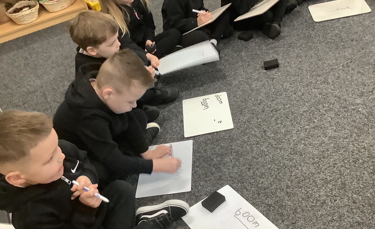 Image of We have been learning the oo sound in monster phonics!