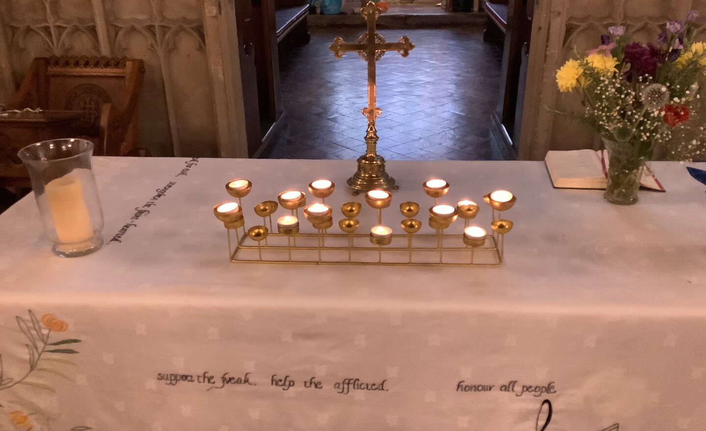 Image of Be still for the presence of the Lord…