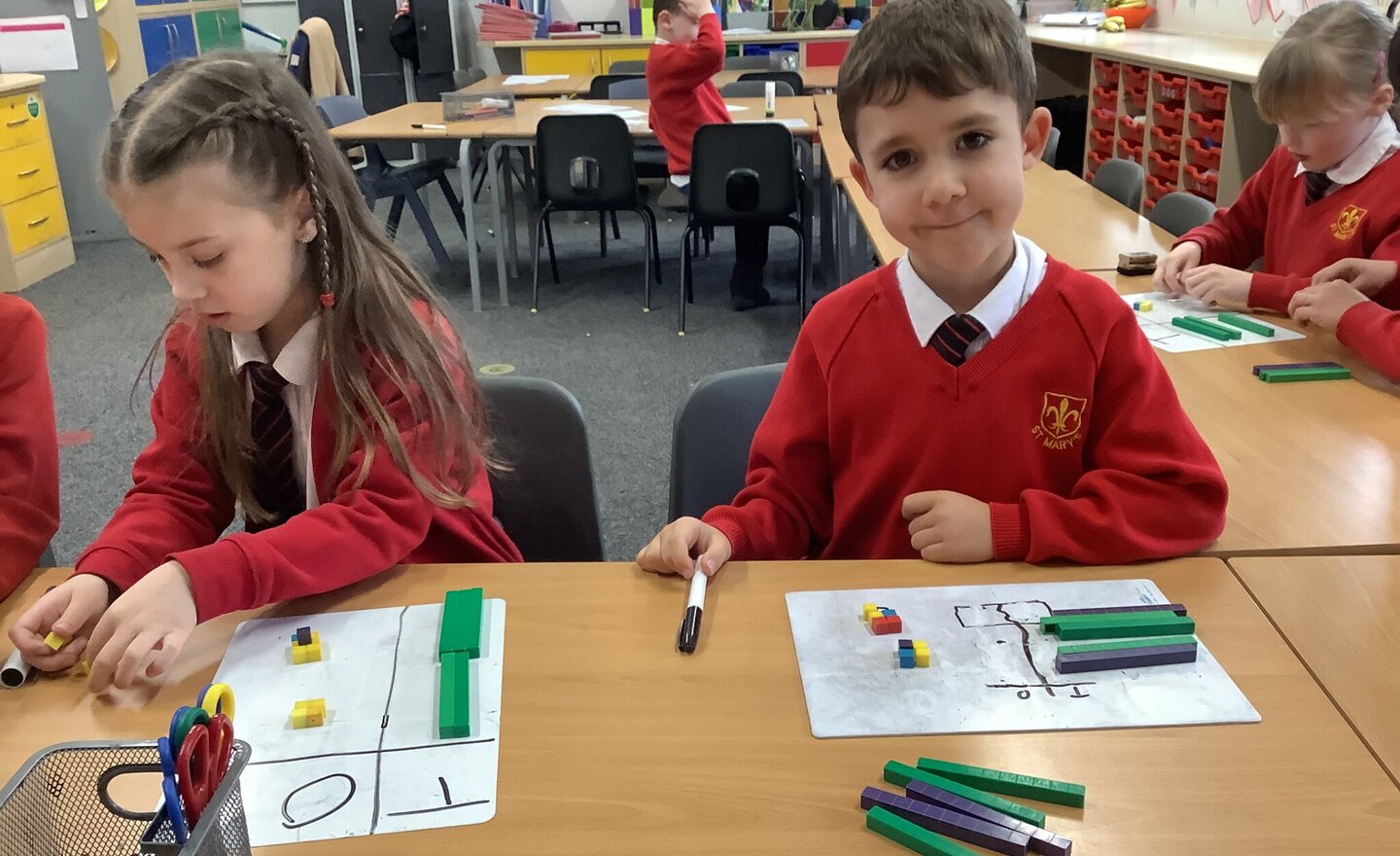 Image of Addition with an exchange