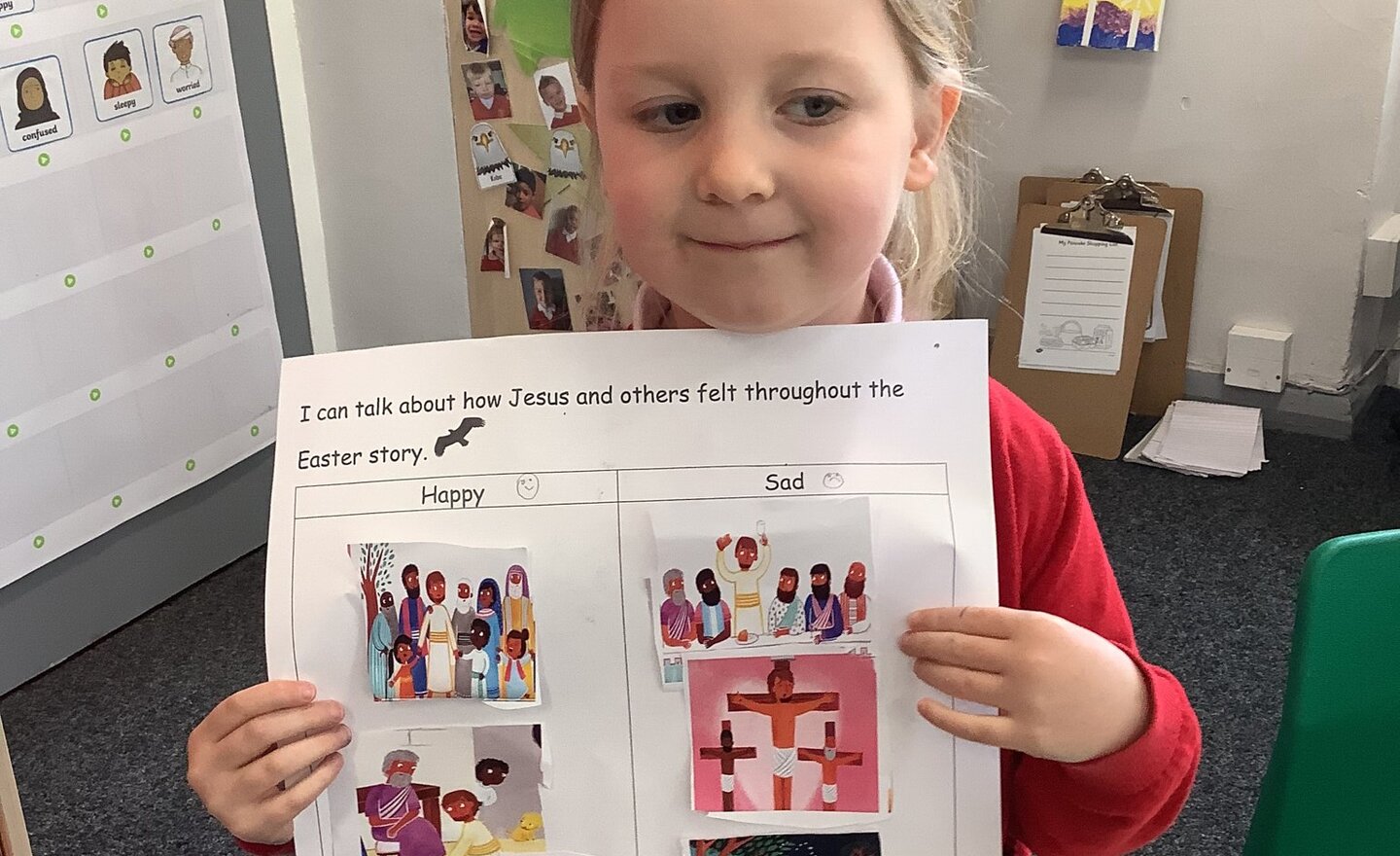 Image of The happy and sad parts of the Easter story!