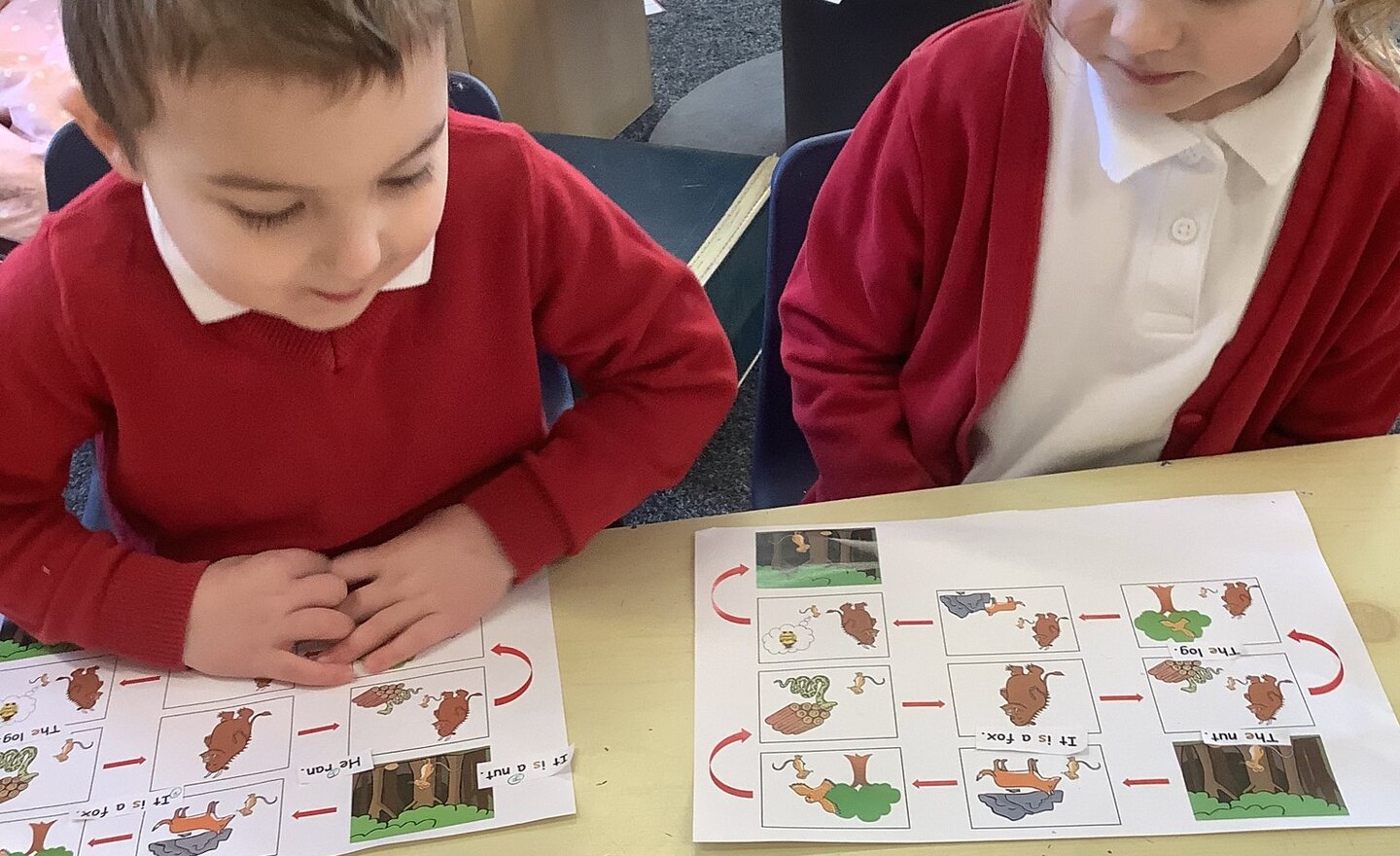 Image of Retelling the story of the Gruffalo!