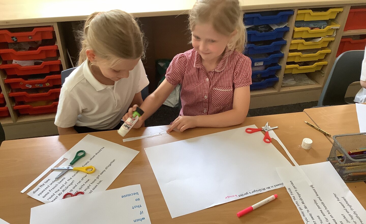 Image of Finding the correct conjunction 