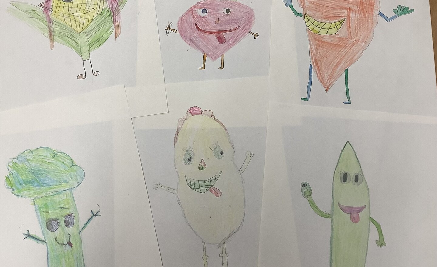 Image of Vegetable characters