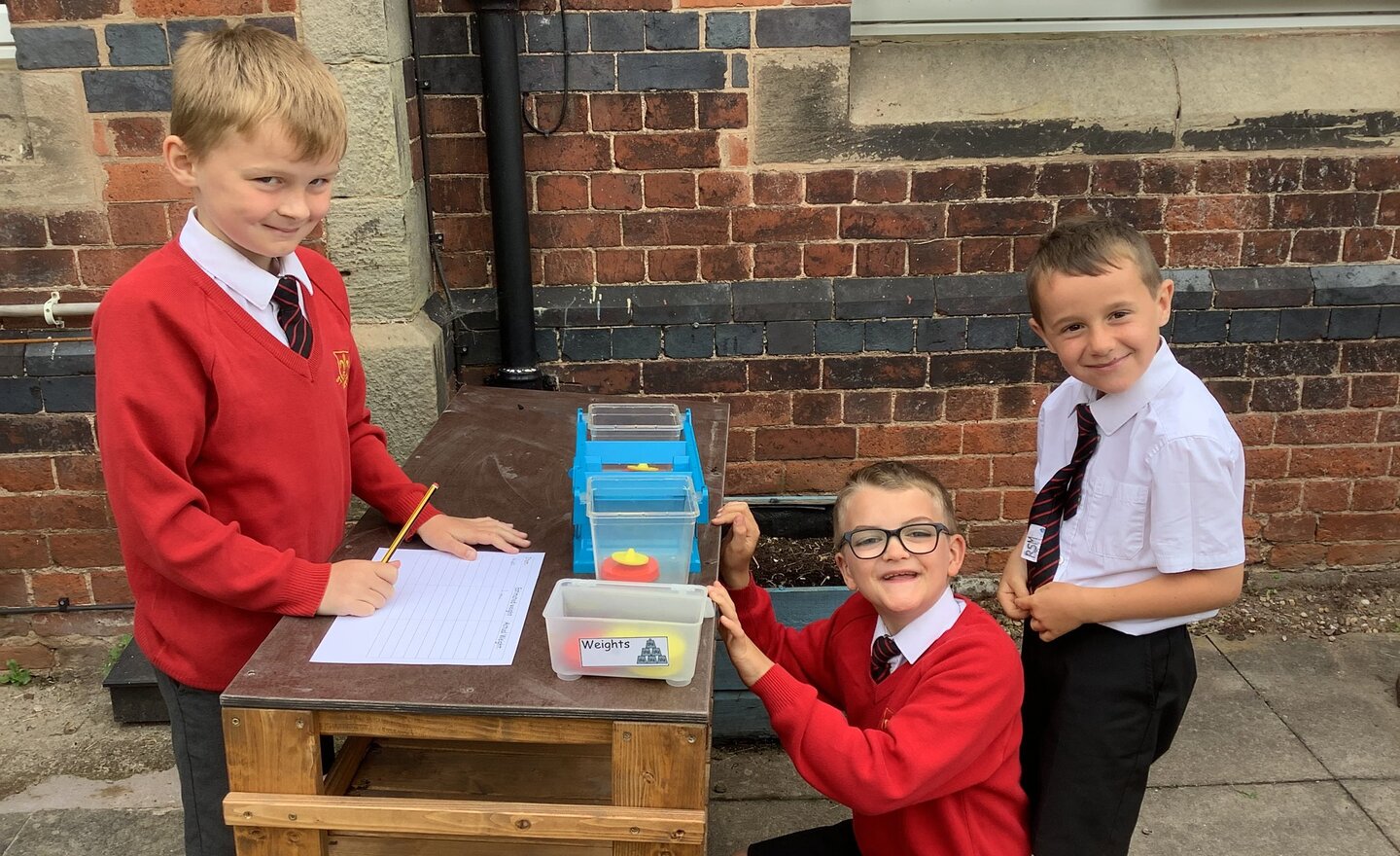 Image of Weighing with scales