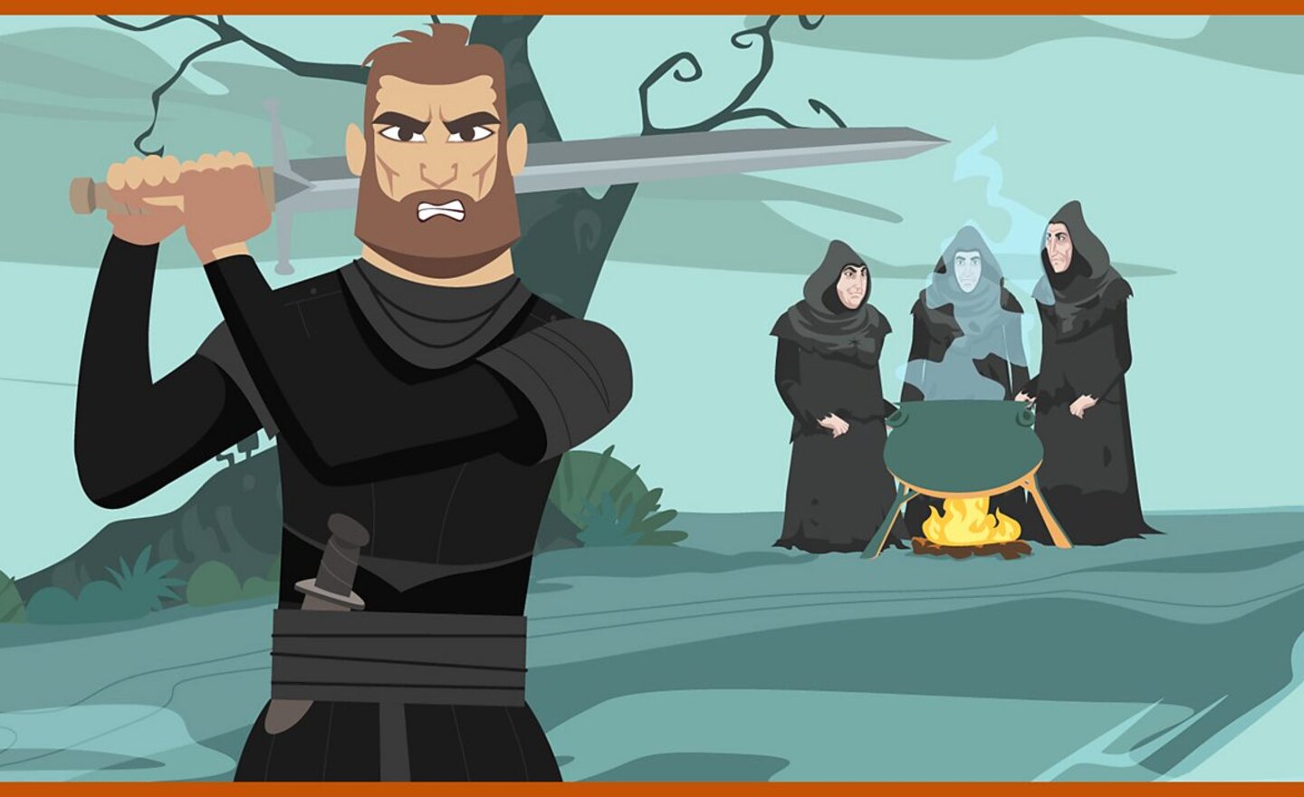 Image of Macbeth play on Monday 