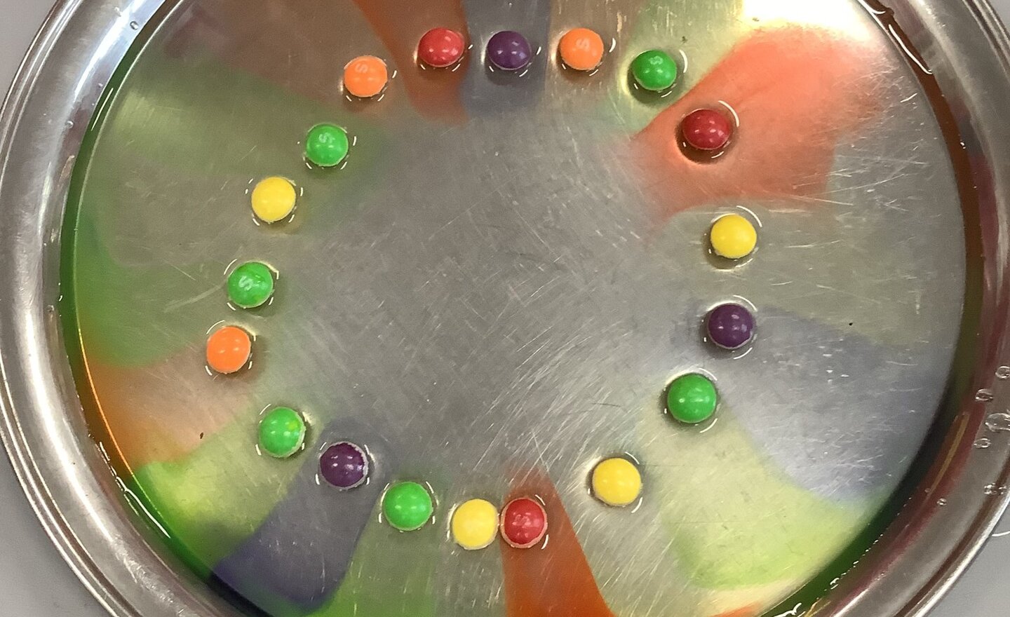Image of Can skittles make a rainbow? 