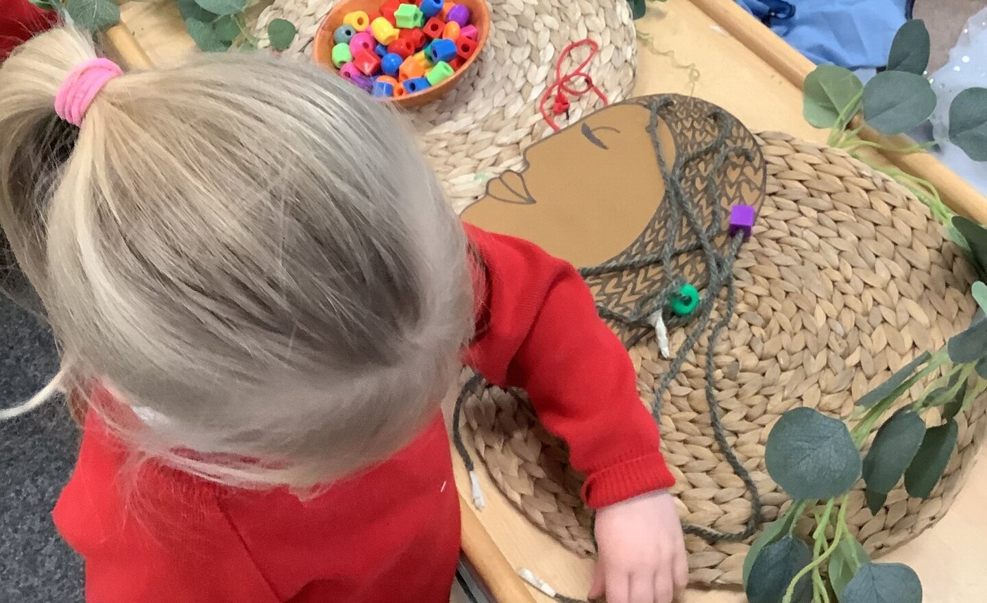 Image of Handa’s surprise! We gave Handa a new hair style! 