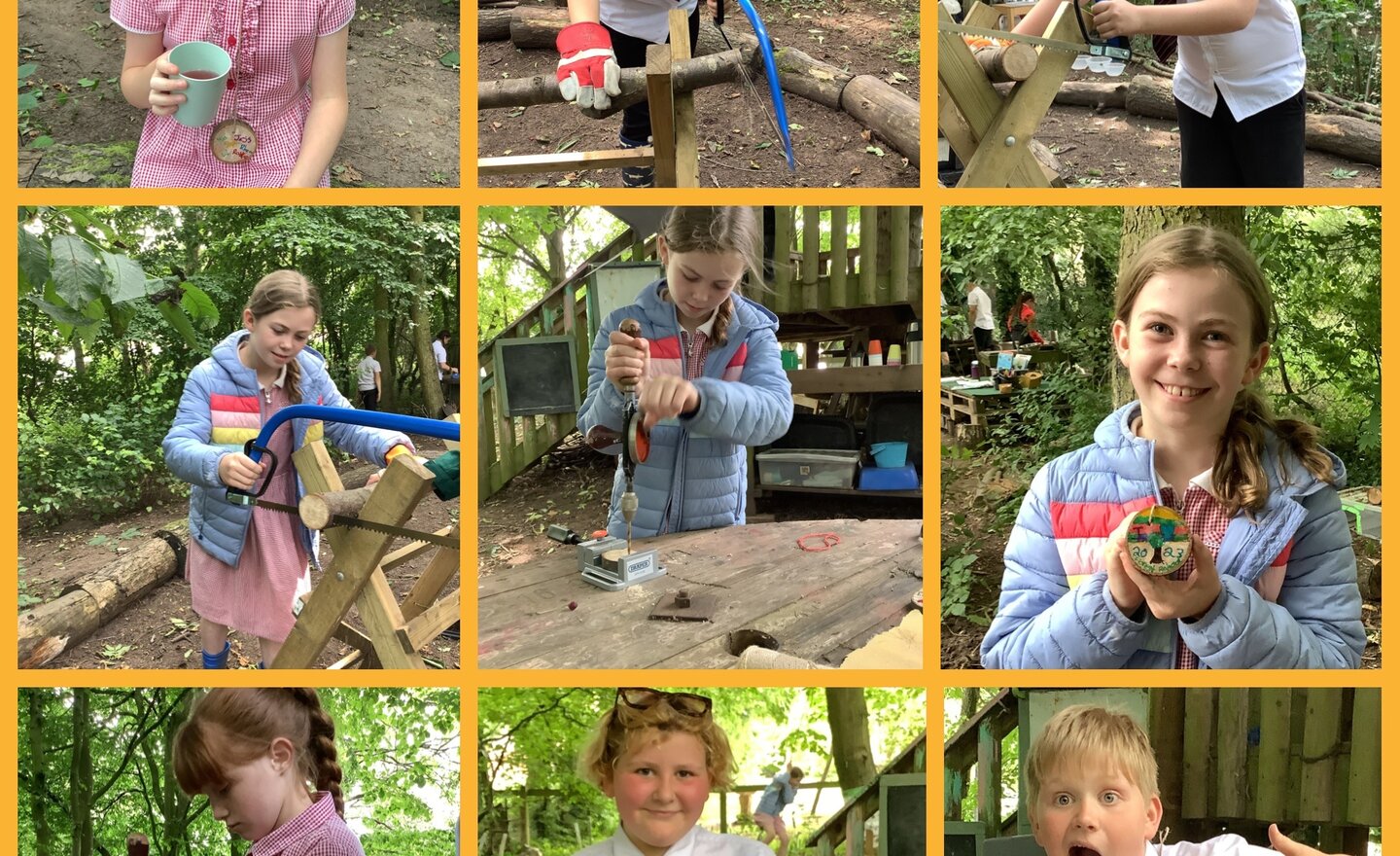 Image of A fantastic year at St Mary’s Forest School