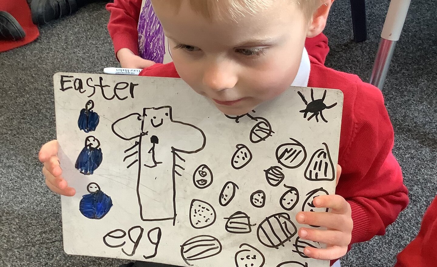 Image of Easter drawing and writing! 