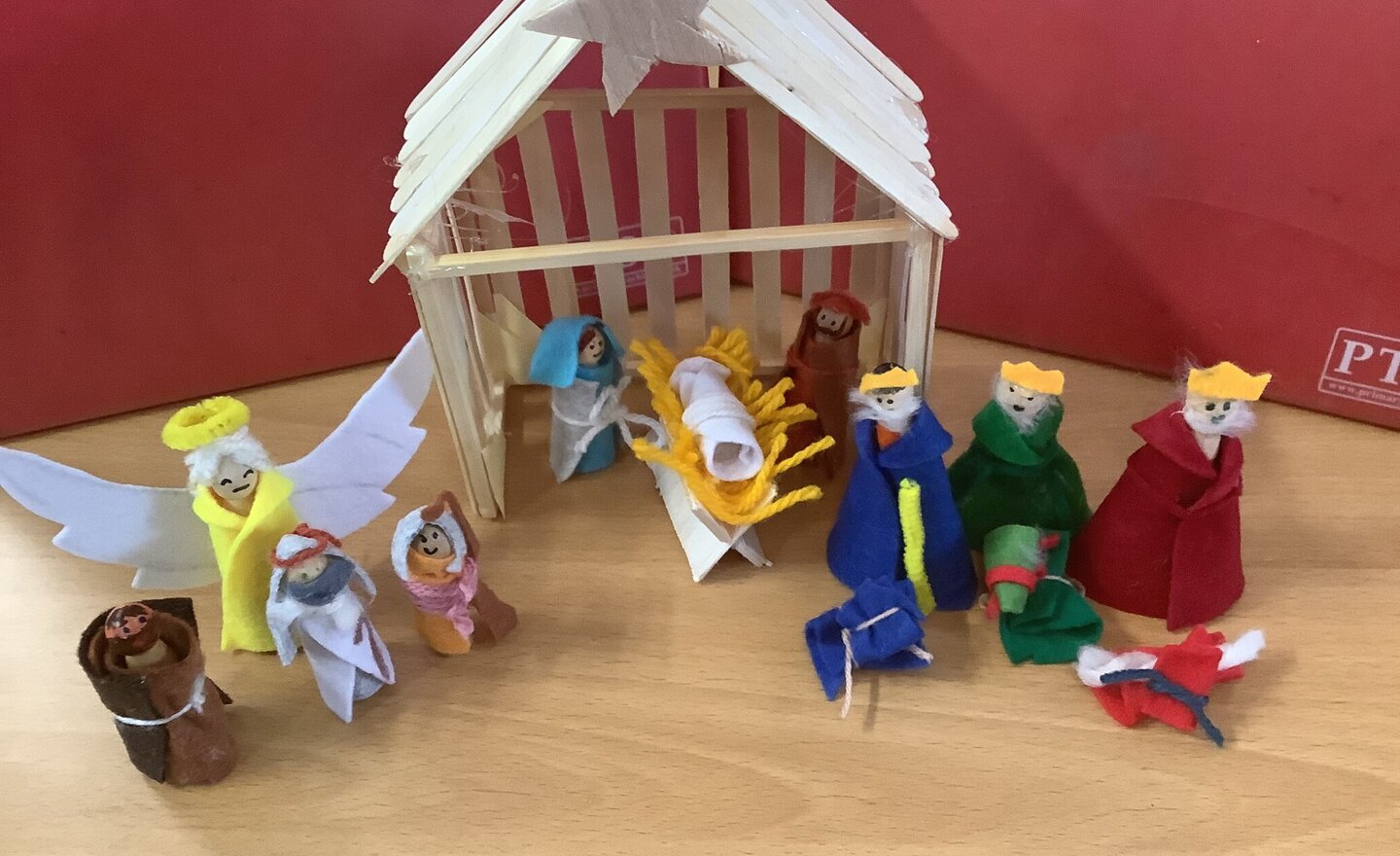 Image of Christmas Crafts in Class 4