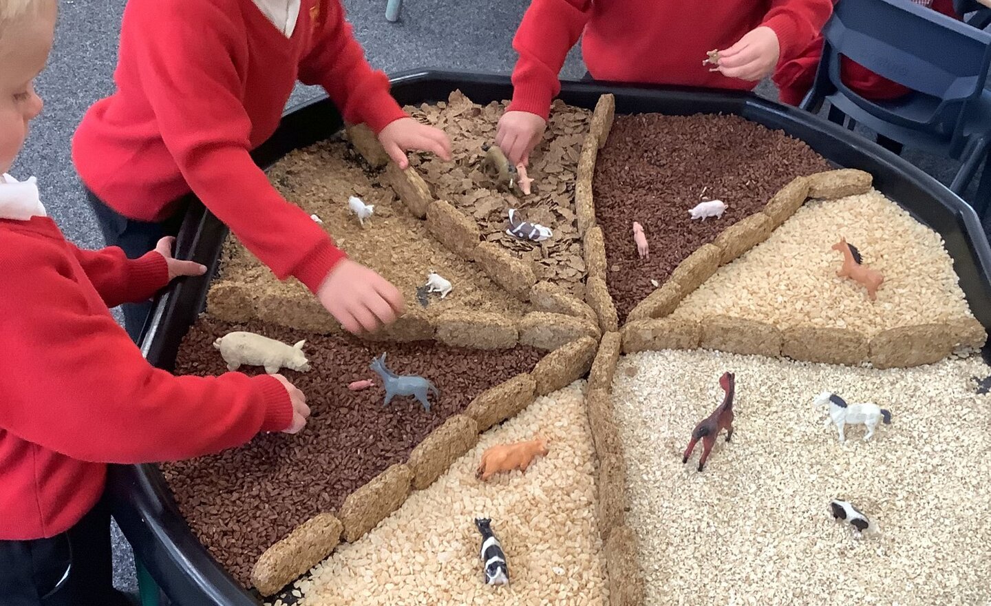 Image of Farm Messy Play