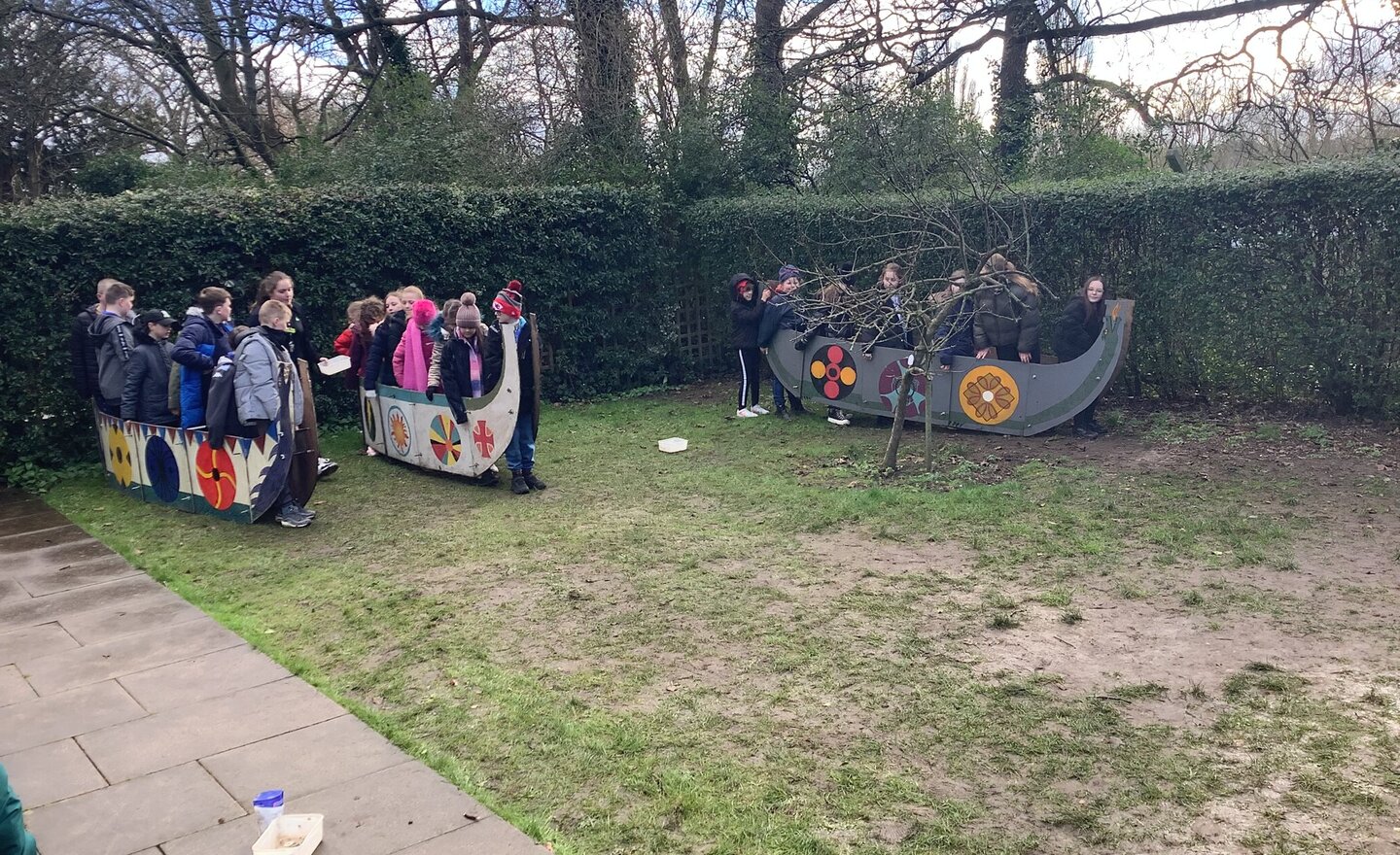 Image of Viking Longships…..